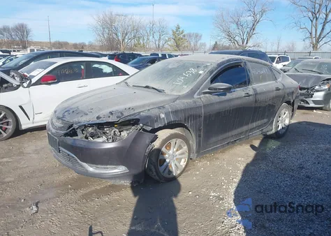 2016 Chrysler 200 Limited from USA, damaged, VIN 1C3CCCAB9GN104638